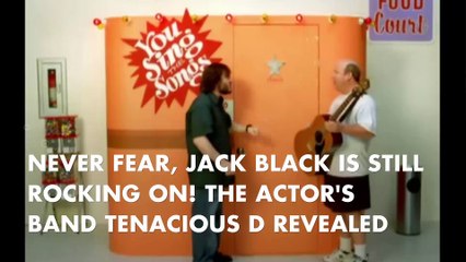 Not to worry - Jack Black is alive and well!