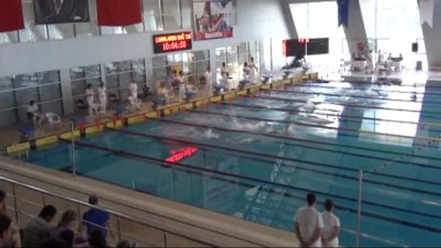 Yıldızlar Türkiye Yüzme Birinciliği'nin Finalleri Yapıldı