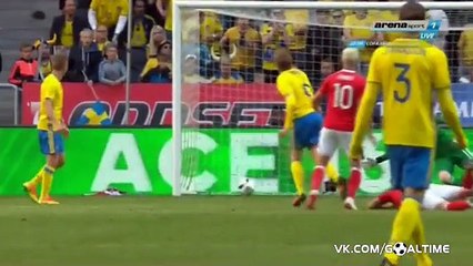 Sweden 3-0 Wales - Friendly International - Highlights - 05-06-2016