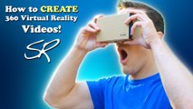 How to Create & EDIT 360 Virtual Reality Videos | The Future is HERE!