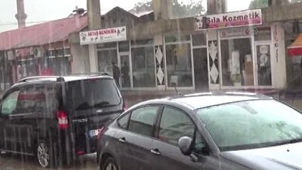 Çukurca'da Dolu Yağışı - Hakkari