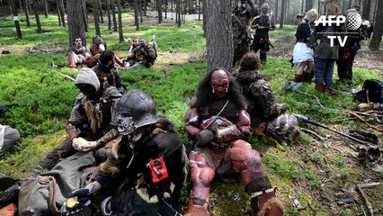 Hobbit fans re-enact epic battle in Czech Republic