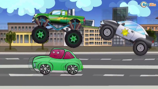 ✔ Carros Para Niños / Un Camión Monstruo, Camión de bomberos / Capitulos Completos ✔