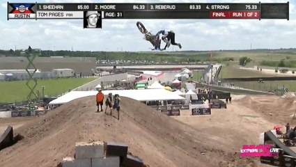 X Games Austin - Tom Pagès s'impose sur le quarter pipe !