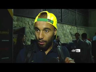 Marquinhos e Lucas falam da estreia na Copa América Centenário