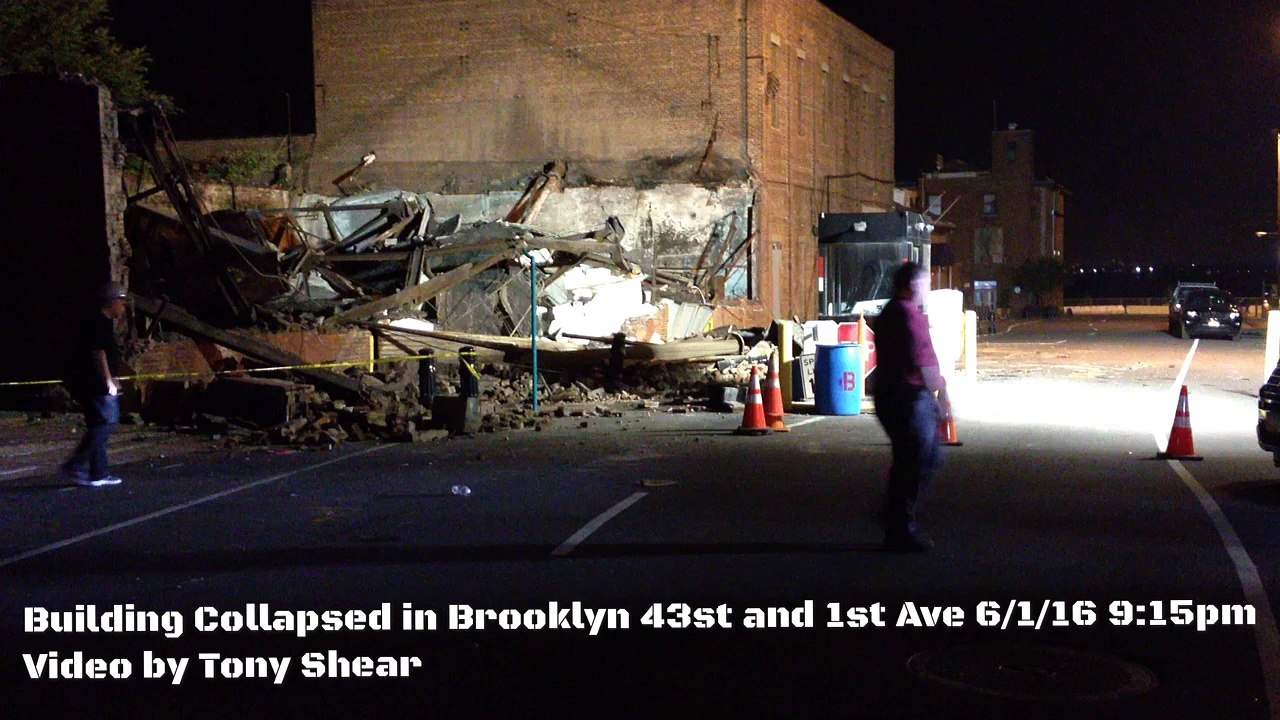 Brooklyn Warehouse Collapse 6/1/16