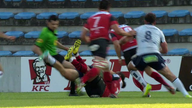 TOP 14 - Agen - Oyonnax : 23-19 - Essai Florian FAURE (OYO) - J26 - Saison 2015-2016
