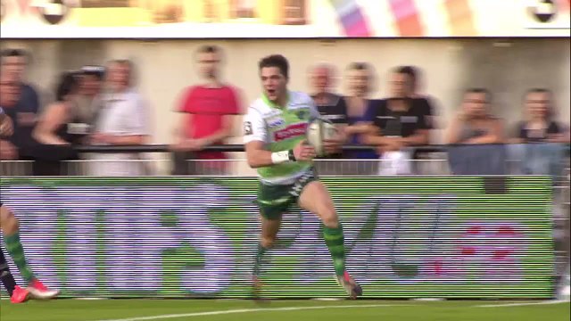 TOP 14 - Brive - Pau : 46-10 - Essai Gaëtan GERMAIN (BRI) - J26 - Saison 2015-2016