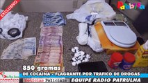 RADIO PATRULHA PRENDE TRAFICANTE COM 850 GRAMAS DE COCAÍNA