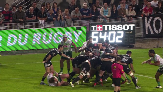 TOP 14 - Brive - Pau : 46-10 - Essai de pénalité (BRI) - J26 - Saison 2015-2016