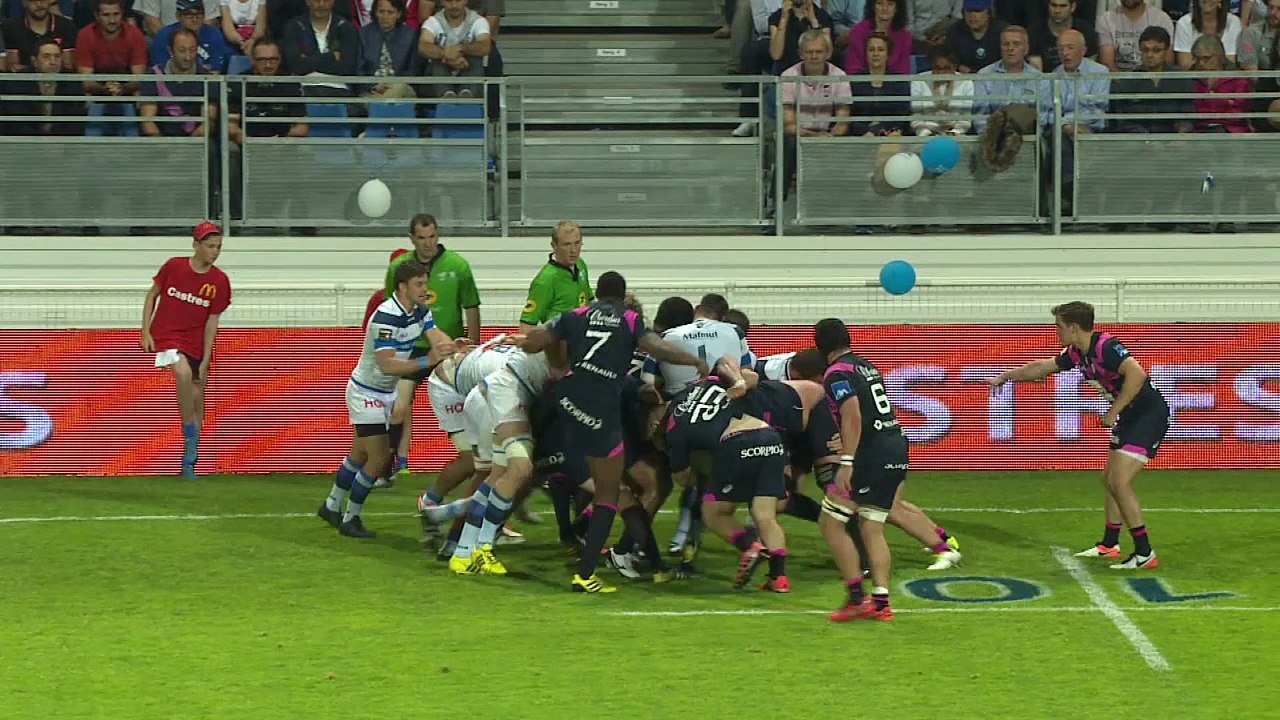 TOP 14 - Castres - Stade Français : 35-14 - Essai 2 Rory KOCKOTT (CAS) - J26 - Saison 2015-2016