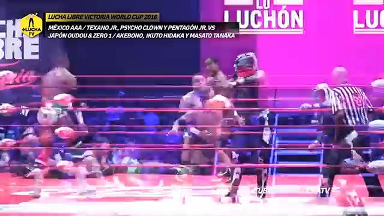 México AAA vs Japón Oudou - Lucha Libre Victoria World Cup, 4tos de final 2016