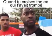 quand tu croises ton ex qui t'avait trompé
