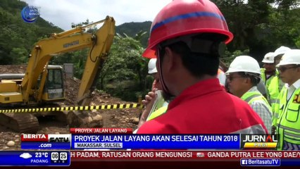 下载视频: JK Tinjau Proyek Jalan Layang Trans Sulawesi