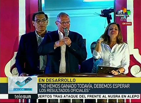 Pedro Pablo Kuczynski: Aún no hemos ganado, debemos esperar