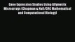 Read Gene Expression Studies Using Affymetrix Microarrays (Chapman & Hall/CRC Mathematical