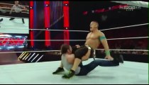 John Cena vs Dean Ambrose - United States Championship Match- WWE RAW 2015