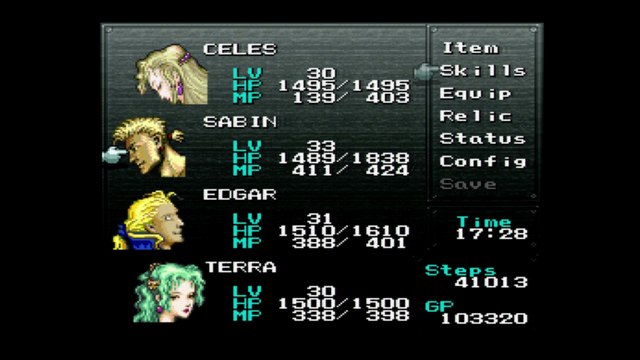 FINAL FANTASY VI [HD] PS3 WALKTHROUGH PART 67 - GETTING SHADOW (CAVE ON THE VELDT)