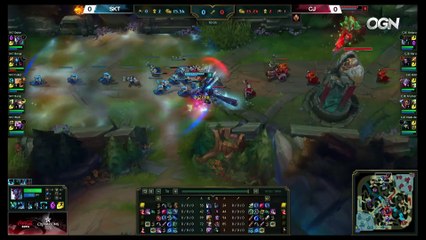 2016 LCK Summer - Group Stage - W2D4: SK Telecom T1 vs CJ Entus (Game 1)