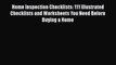 READbook Home Inspection Checklists: 111 Illustrated Checklists and Worksheets You Need Before