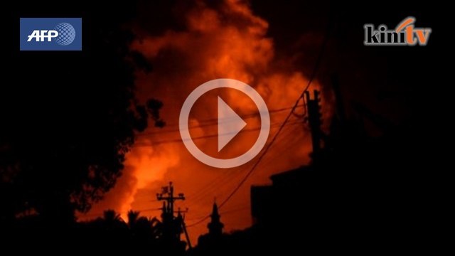 Depoh peluru meletup, ribuan penduduk lari bertempiaran