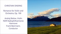 Christian Sinding - Romance for Violin and Orchestra, Op. 100