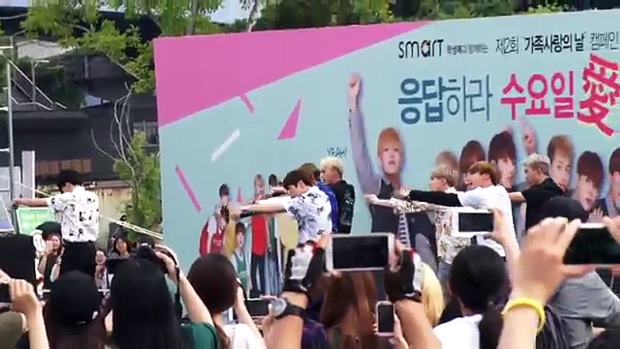 BTS Fire And Save Me @SKTELECOM