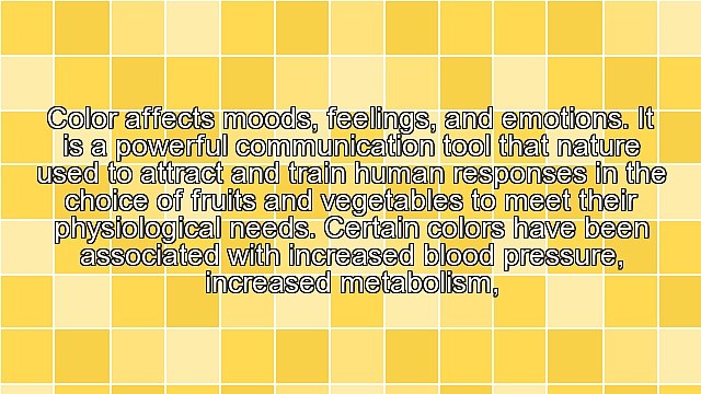 How Food Color Influences Food Choices