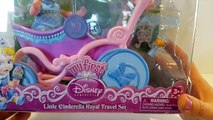 BEBÉ CENICIENTA Princesa Disney con cochecito de paseo - Little Cinderella Royal Travel Set