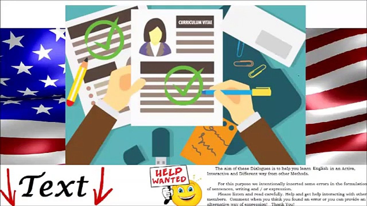 Job Interview in English Practice Conversation - Apply for a Position - Apprendre l'Anglais Dialogue
