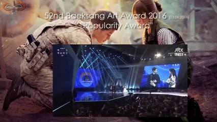 [Eng.sub,ไทยซับ] SongJoongKi Song Hye Kyo Speech for Popularity Award - 52nd Baeksang Arts Award 2016 [03062016]