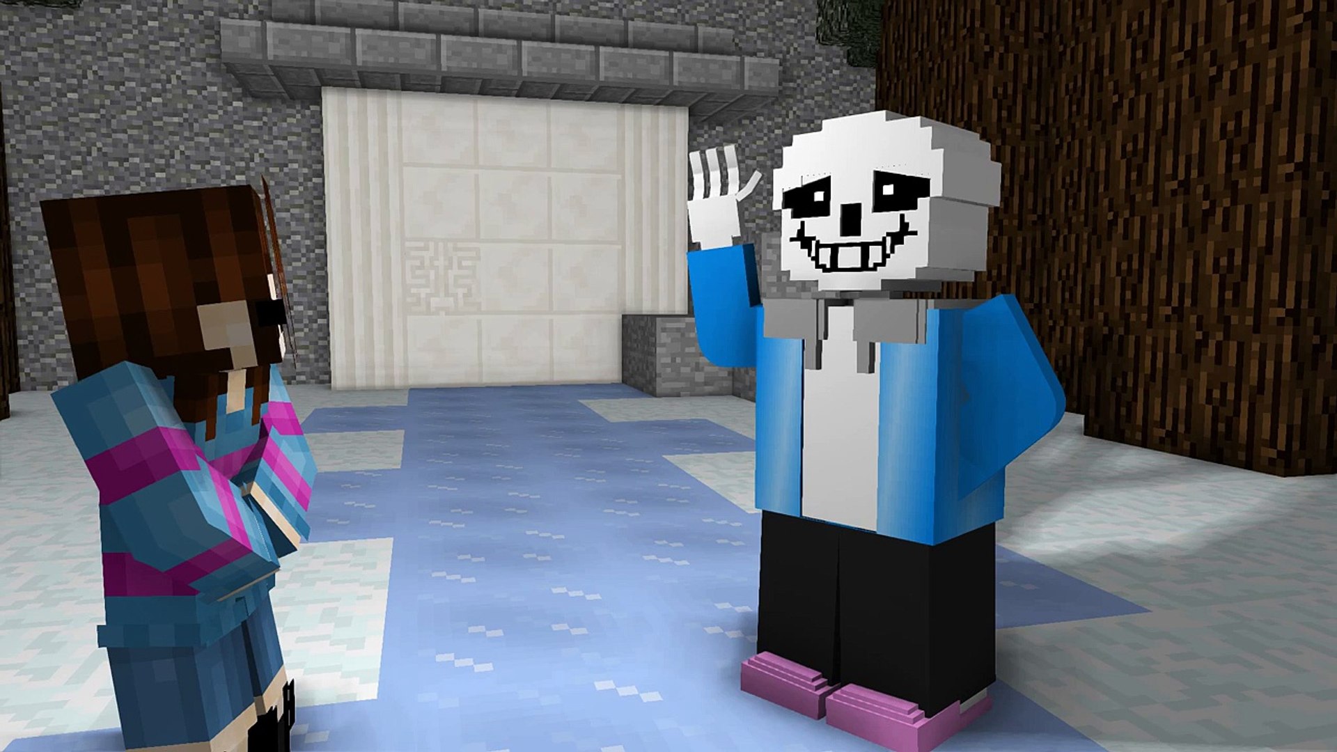⁣An Undertale Minecraft Animation | THE SANS SONG