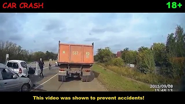 How to drive on the roads of Russian drivers Selection of accidents on the highway and in the city