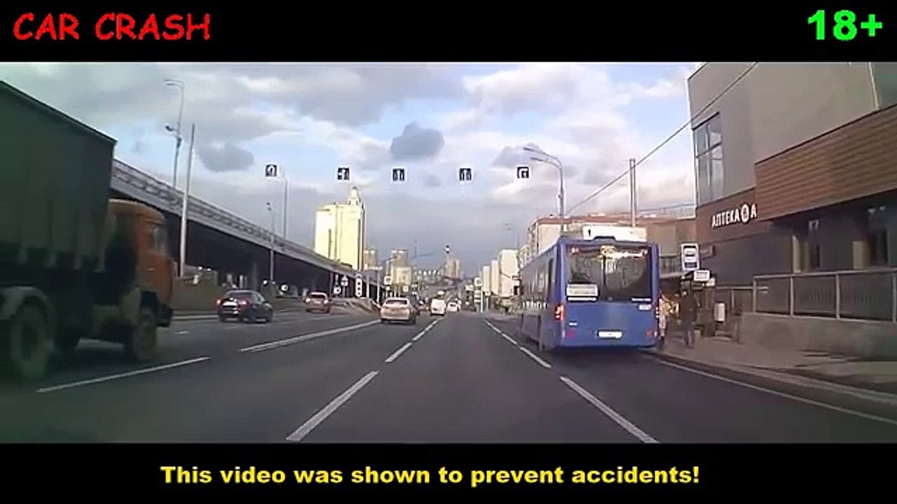 Large collection of horrific accidents on the roads Accidents in Russia highway Compilation of acc