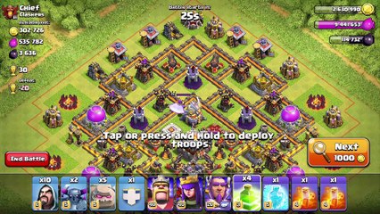 Clash Of Clans - GRAND WARDEN VS. EAGLE ARTILLERY!! (Extra Footage of new hero and weapons)