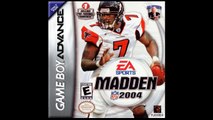 Madden NFL 2004 GameBoy Advance Soundtrack OST