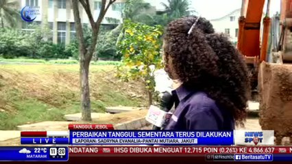 Tanggul Sementara Pantai Mutiara Belum Dibuat Permanen