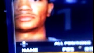 NBA roster NBA 2k12 Wii