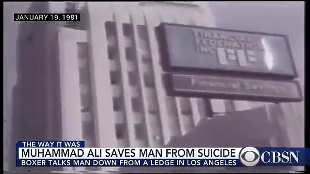Muhammad Ali Saves Suicidal Man