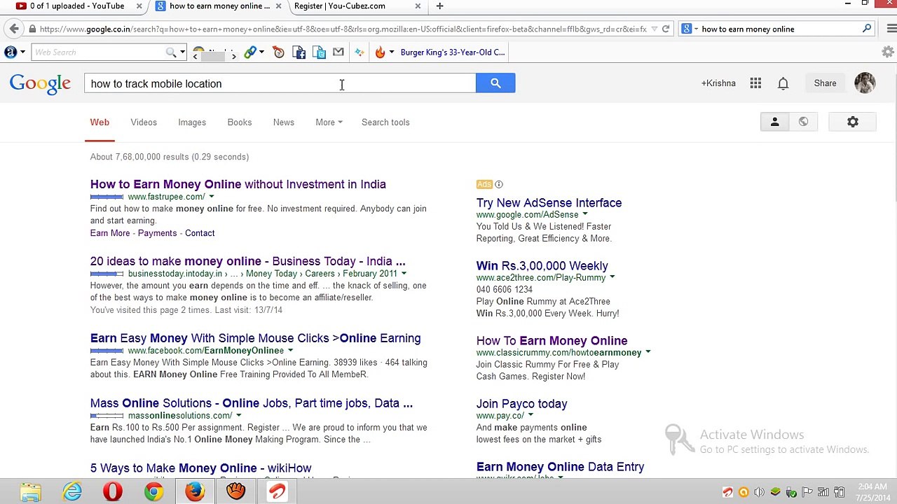 Trace Mobile Numbers On Google Maps