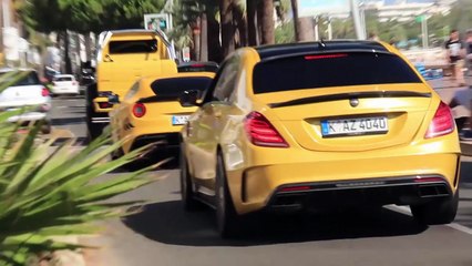 Ferrari F12, AMG 6X6, S65 AMG ! 3x YeLLow Color ! Supercar