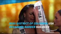 Army officer from DC is crowned Miss USA