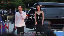 Bae Suzy and Shin Dong Yub on the Red Carpet in 52nd Baeksang Arts Awards 2016 [03062016]