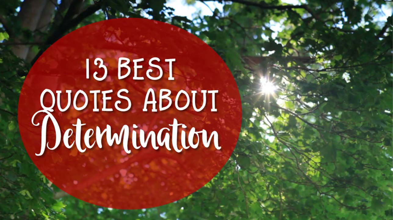 13 Best Quotes About Determination