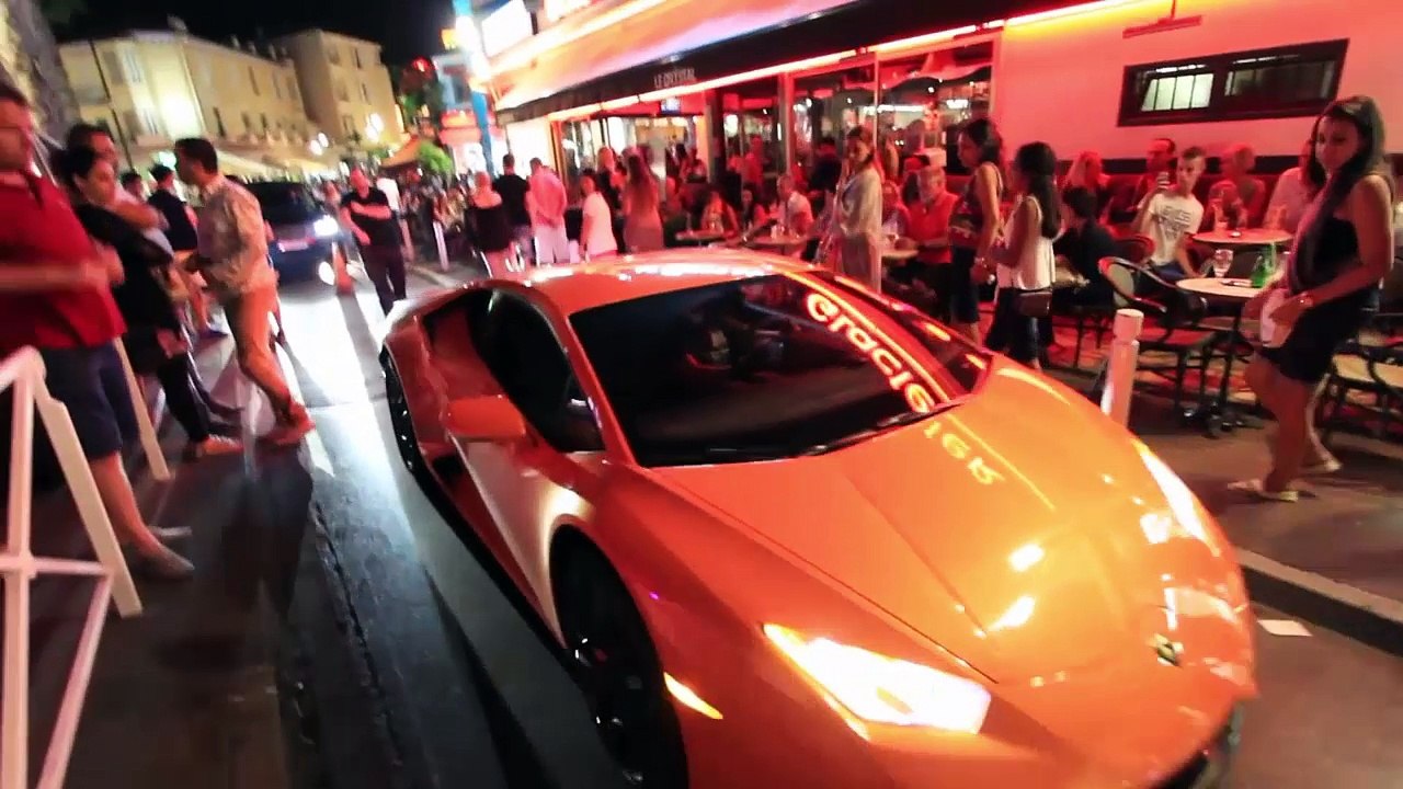 Lamborghini Supercar Showing Off