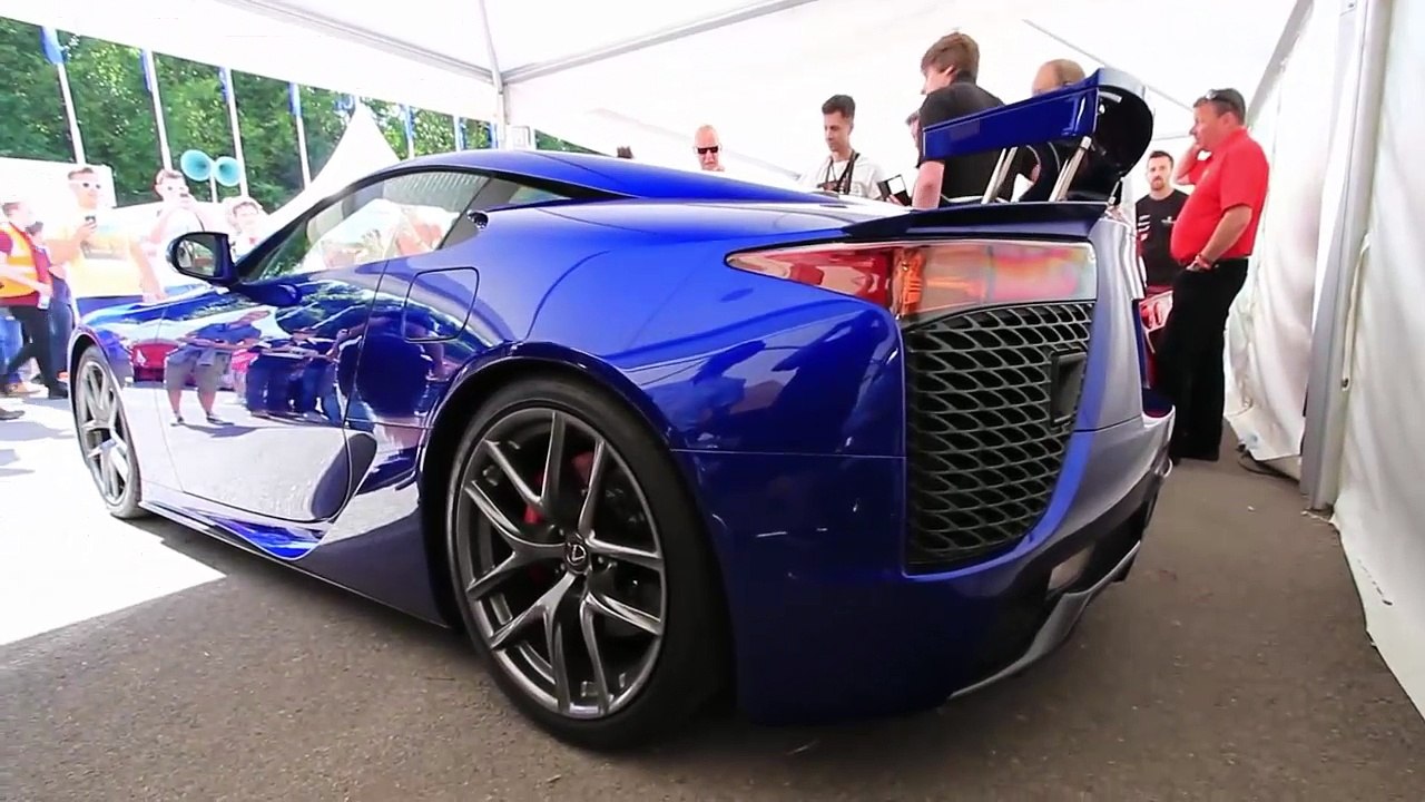 Lexus LFA Revs& Great SOUND