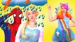 Spiderman & Frozen Elsa vs My Little Pony Rainbow Dash! w_ Pink Spidergirl captain america Iron man (1080p_30fps_H264-128kbit_AAC)