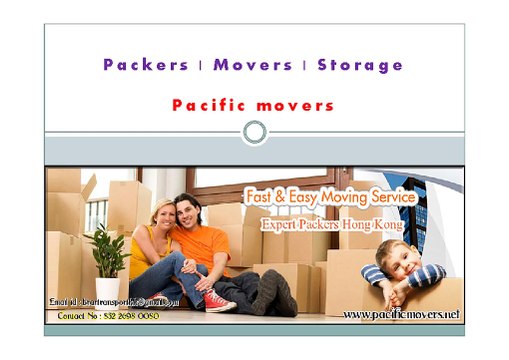 Movers | Packers | Storage | Pacific Movers, Hong Kong
