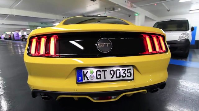 Supercar 2016 Ford Mustang GT V8 5.0 Exhaust Revs, On Board