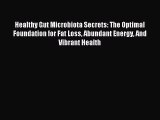 READ book  Healthy Gut Microbiota Secrets: The Optimal Foundation for Fat Loss Abundant Energy